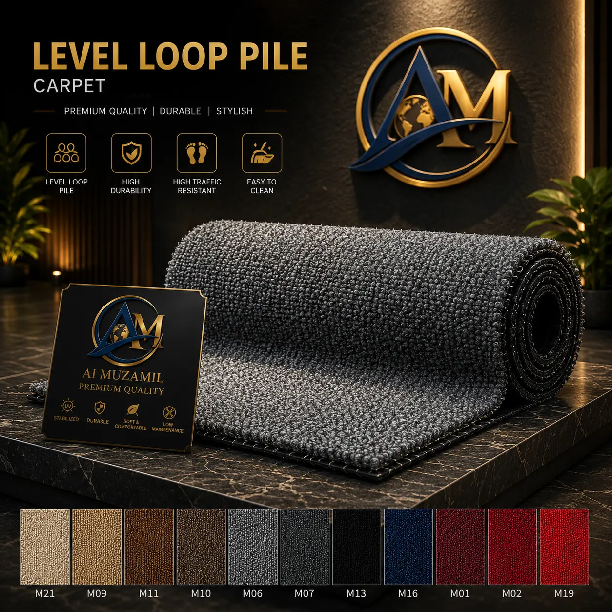 Wall to Wall Tufted Carpet